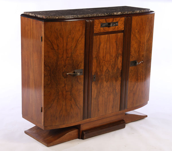 Small French Art Deco Buffet / Sideboard - Art Deco Antiques
 - 2