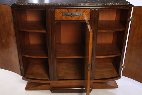 Small French Art Deco Buffet / Sideboard - Art Deco Antiques
 - 5