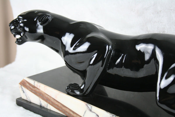 Captivating Art Deco Panther Sculpture By Guy Debe - Art Deco Antiques
 - 5