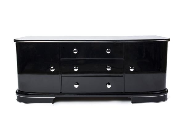 Wonderful French Art Deco Lowboard / Chest - Art Deco Antiques
 - 1