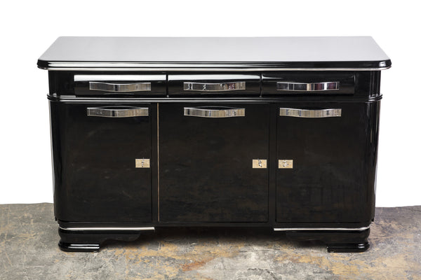 Unique Belgian Art Deco Sideboard from Mons - Art Deco Antiques
 - 1