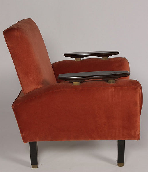 Pair Of Mid-Century Modernist Club Chairs - Art Deco Antiques
 - 3