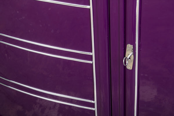 Exceptional Art Deco Sideboard In Liliac - Art Deco Antiques
 - 2