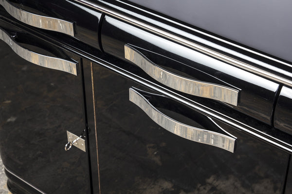 Unique Belgian Art Deco Sideboard from Mons - Art Deco Antiques
 - 2