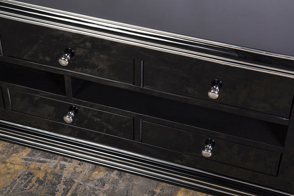 Exceptional French Art Deco Low board - Art Deco Antiques
 - 2