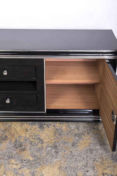 Exceptional French Art Deco Low board - Art Deco Antiques
 - 4