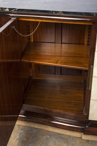 Elegant 1930's French Art Deco Sideboard Signed Maurice Rinck - Art Deco Antiques
 - 5