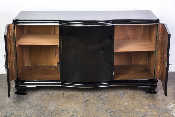 Elegant Streamlined Art Deco Sideboard - Art Deco Antiques
 - 3