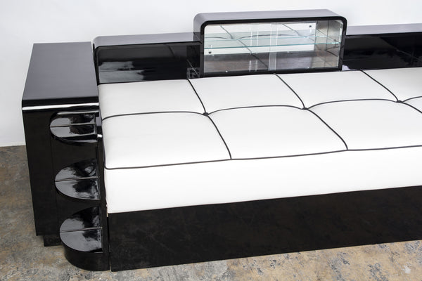 Magnificent French Art Deco Daybed - Art Deco Antiques
 - 3
