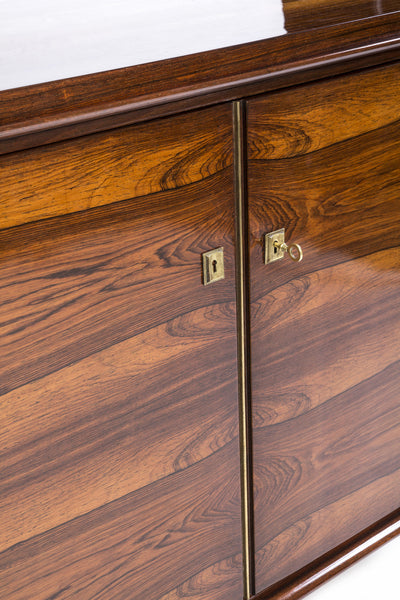 Luxe French Art Deco Buffet / Sideboard In Palisander - Art Deco Antiques
 - 2