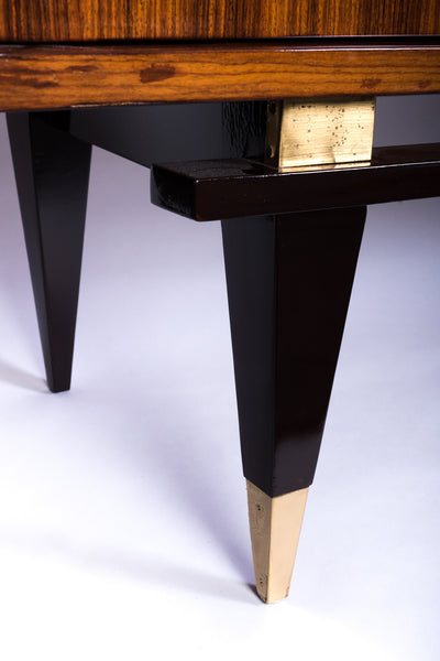 Luxe French Art Deco Buffet / Sideboard In Rio Palisander