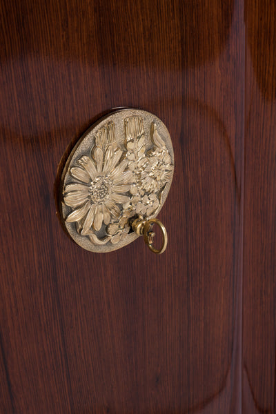 Fantastic French Art Deco Sideboard Credenza In Rosewood by Jules Leleu