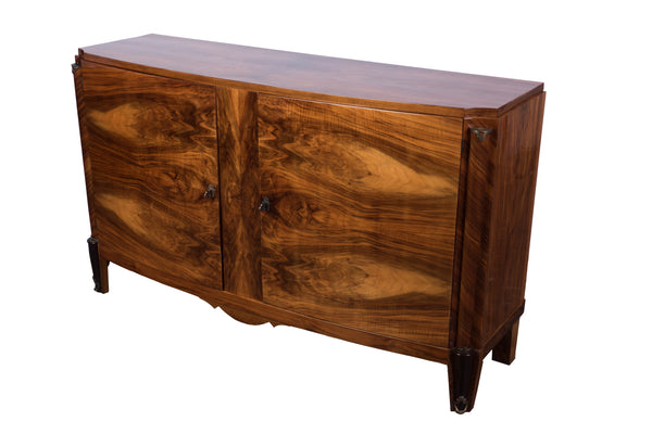 Art Deco Walnut Buffet / Sideboard