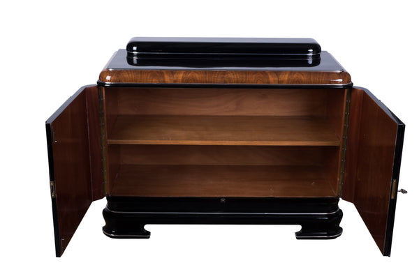 French Art Deco Burl Buffet / Sideboard