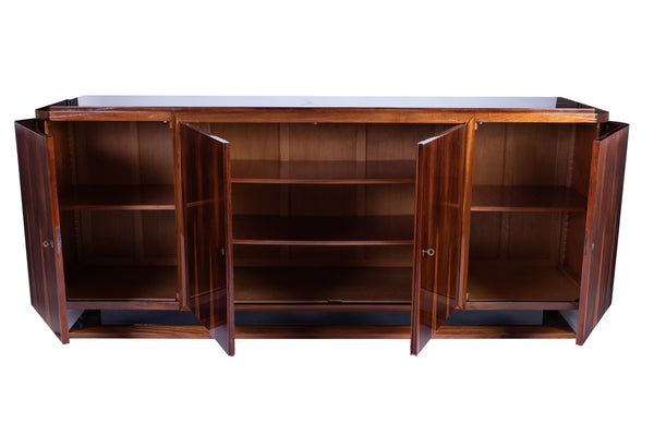 Grand French Art Deco Sideboard Credenza In Palisander