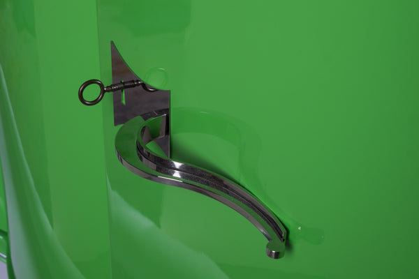 Sensational Art Deco Sideboard In Mint Lacquer