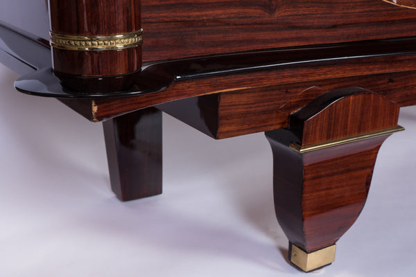 Exquisite French Art Deco Sideboard Credenza In Rosewood by Jules Leleu