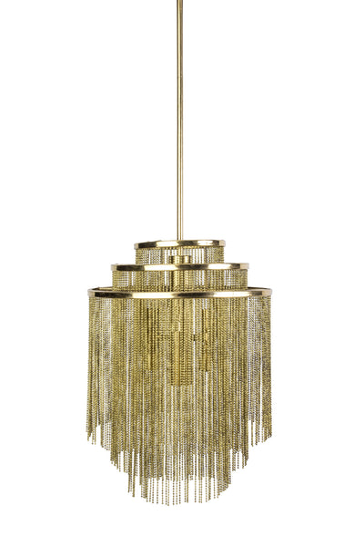 Magnificent 1960 s Mid Century Modernist Kinkeldey Chandelier Le Deco Style