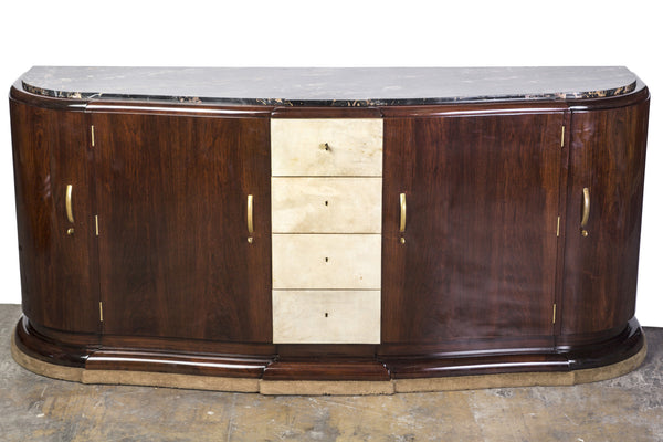 Elegant 1930's French Art Deco Sideboard Signed Maurice Rinck - Art Deco Antiques
 - 1