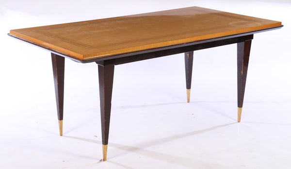 Luxe Dining Table And Six Chairs Set - Art Deco Antiques
 - 2