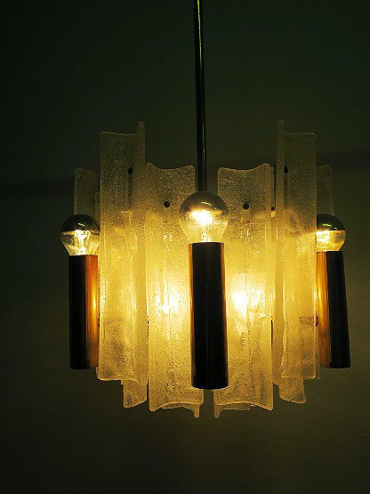 Gorgeous Mid-Century Modernist Austrian Kalmar Chandelier - Art Deco Antiques
 - 3