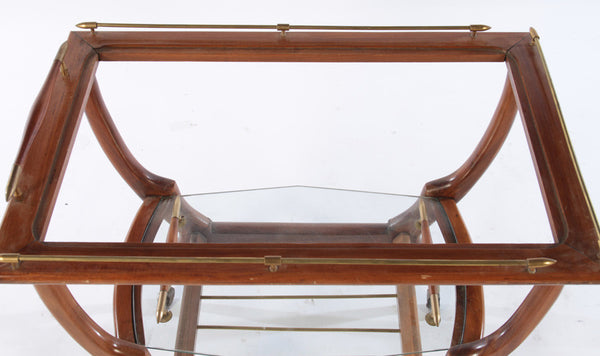 Italian Mid-Century Modernist Bar Cart - Art Deco Antiques
 - 3