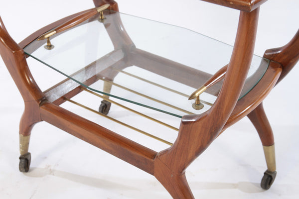 Italian Mid-Century Modernist Bar Cart - Art Deco Antiques
 - 5