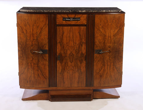 Small French Art Deco Buffet / Sideboard - Art Deco Antiques
 - 1