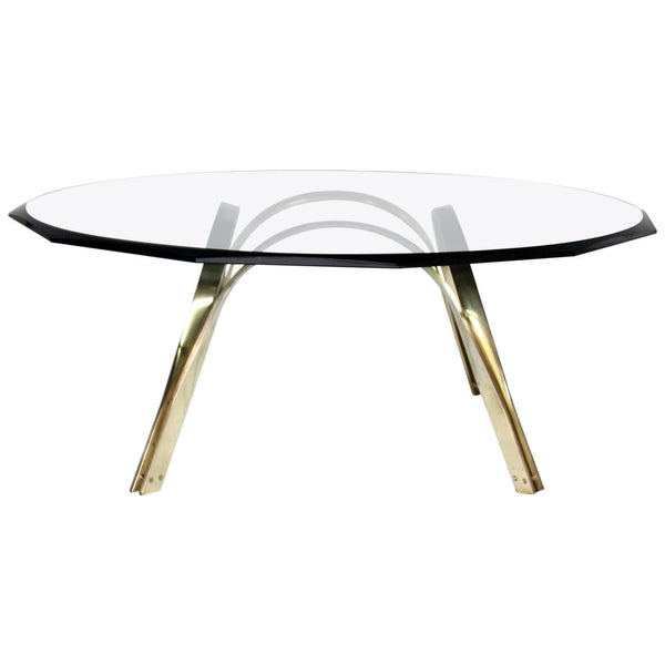 Stunning Mid-Century Modernist Cocktail Table by Roger Sprunger For Dunbar - Art Deco Antiques
 - 1