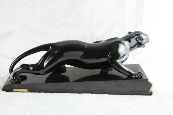 Captivating Art Deco Panther Sculpture By Guy Debe - Art Deco Antiques
 - 2