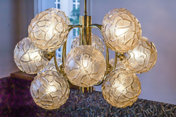 Exquisite Mid-Century Modernist Chandelier - Art Deco Antiques
 - 2