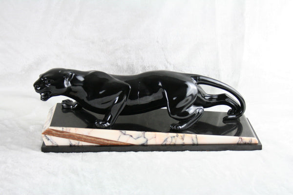 Captivating Art Deco Panther Sculpture By Guy Debe - Art Deco Antiques
 - 6