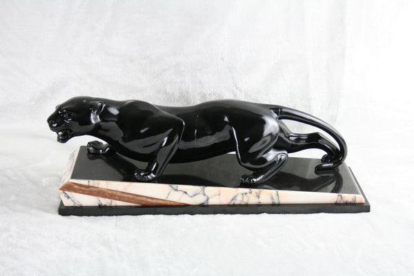 Captivating Art Deco Panther Sculpture By Guy Debe - Art Deco Antiques
 - 6