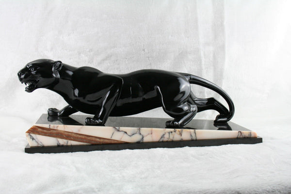 Captivating Art Deco Panther Sculpture By Guy Debe - Art Deco Antiques
 - 7