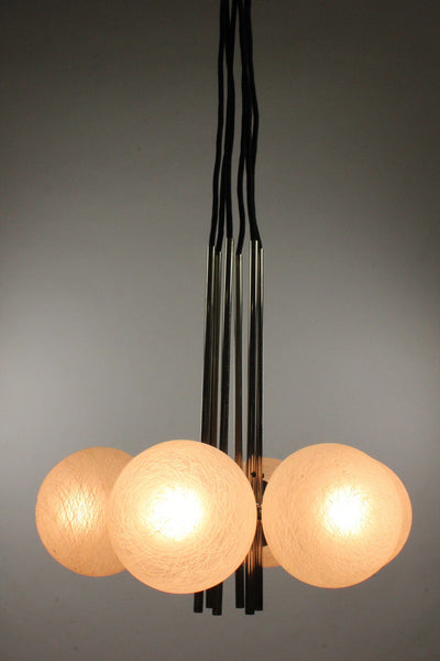 Mid-Century Modernist Sputnik Pendant Light - Art Deco Antiques
 - 7