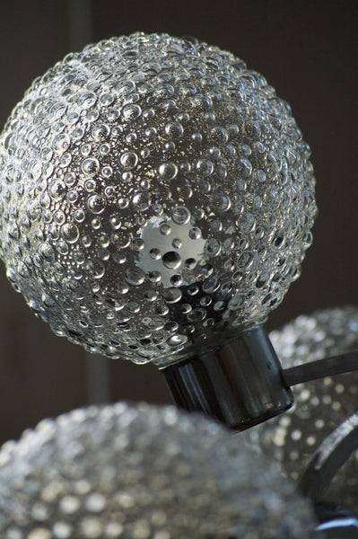 Superb 1970's Mid-Century Modernist Atomic Sputnik Chandelier - Art Deco Antiques
 - 7