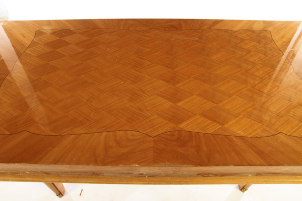 Luxe Dining Table In The Manner Of Jules Leleu - Art Deco Antiques
 - 3