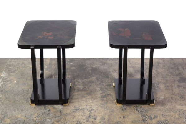 Gorgeous Pair Art Deco Side Table - Art Deco Antiques
 - 1