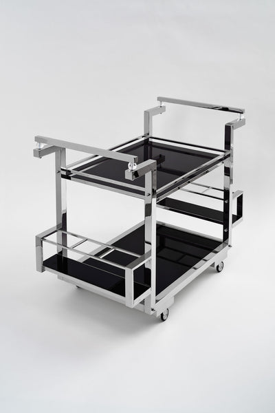 Elegant Art Deco Bar Cart - Art Deco Antiques
 - 2