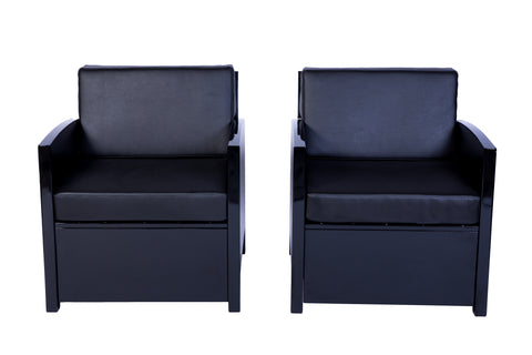 Exceptional Pair Of Art Deco Armchairs