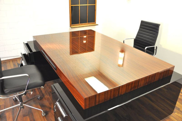 Exceptional Art Deco Partnerdesk By Bauhaus - Art Deco Antiques
 - 6
