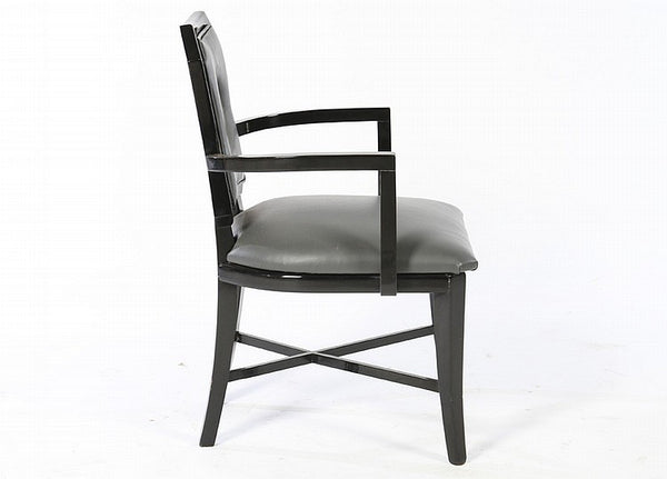 Stylish Pair Of Arm Chairs in the manner of James Mont - Art Deco Antiques
 - 3