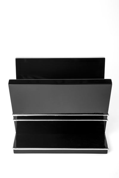 Elegant French Art Deco Newspaper Stand / Magazine Rack - Art Deco Antiques
 - 2