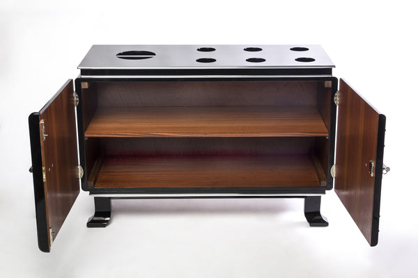 Unique Art Deco Whiskey Bar Cabinet - Art Deco Antiques
 - 6