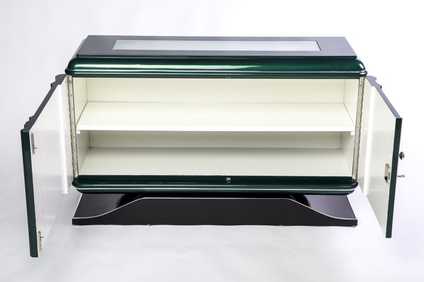 Sensational Illuminated Art Deco Commode - Art Deco Antiques
 - 2