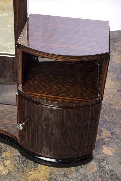 Magnificent Art Deco Vanity / Commode With Mirror - Art Deco Antiques
 - 3