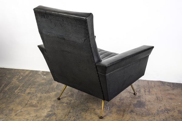 Outstanding Pair of Mid-Century Modernist Armchairs by Zanuso - Art Deco Antiques
 - 3