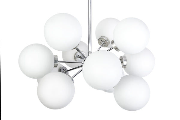 Gorgeous Mid-Century Modernist Chandelier By Richard Essig - Art Deco Antiques
 - 3