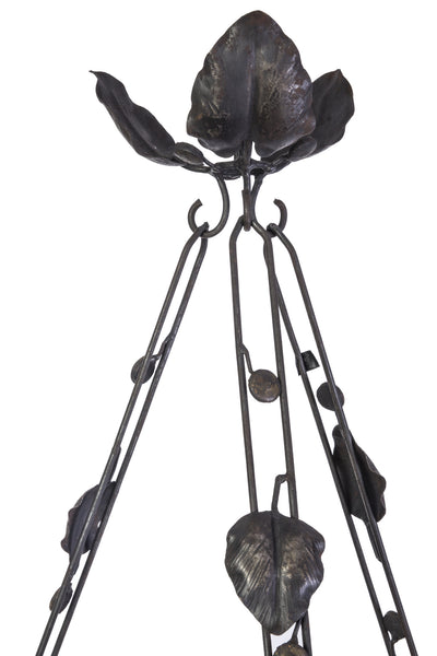 Magnificent French Art Deco Chandelier By André Delatte - Nancy - Art Deco Antiques
 - 3