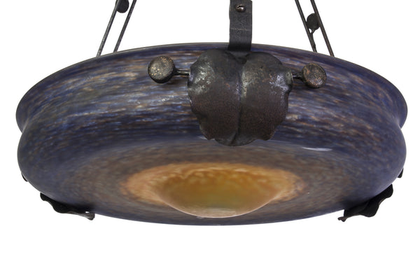 Magnificent French Art Deco Chandelier By André Delatte - Nancy - Art Deco Antiques
 - 6